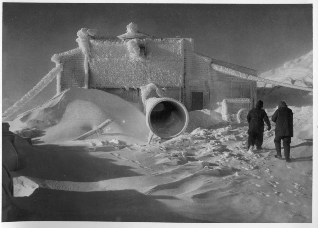 A jet testing facility on the summit.