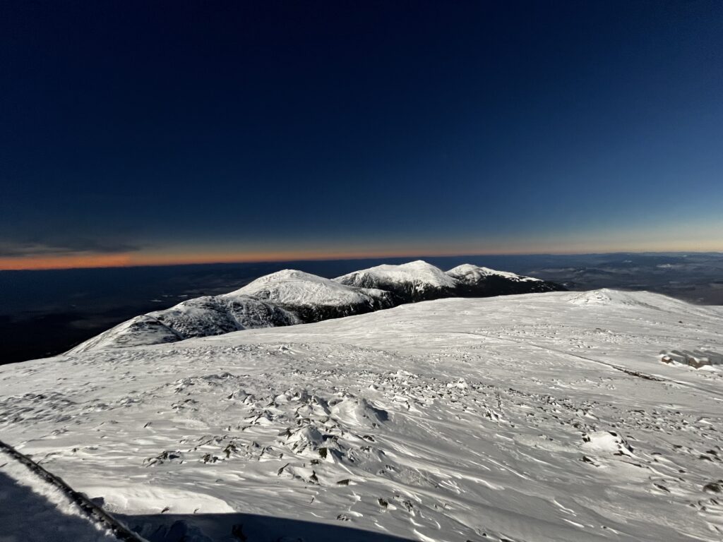 Image on Mount Washington during the eclipse.